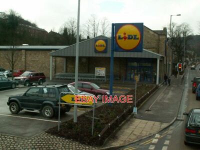 PHOTO  LIDL SUPERMARKET HALIFAX ROAD TODMORDEN THIS WAS FORMERLY THE CO-OP STORE