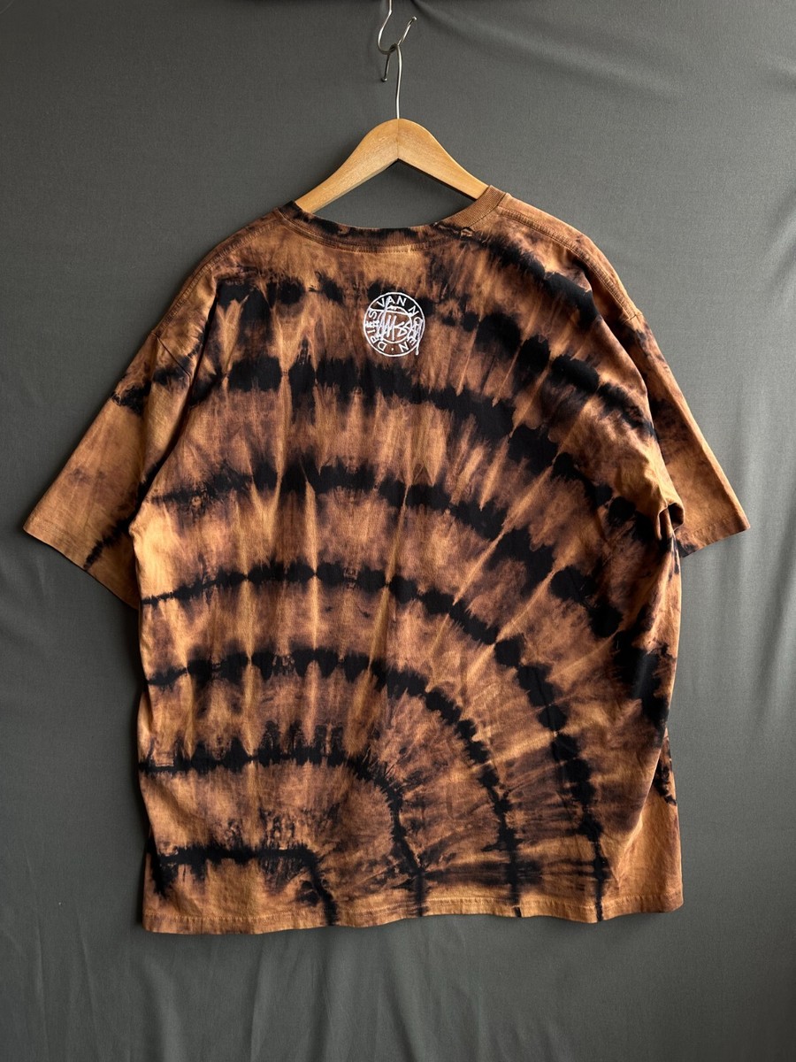 ★人気★【STUSSY】★Stussy x Dries Van Noten Bandana T-Shirt Stussy Dries Van Noten Bandana Shirt Mens XL Brown Camel DVN