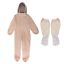 thumbnail 2  - XXL Full Body Beekeeping Suit Ventilated Veil Hood Beekeeper Outfit with Gloves
