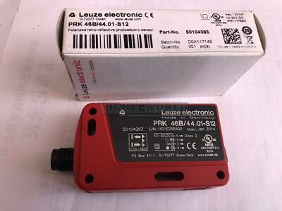 New LEUZE Sensor PRK 46B / 44.01-S12 50104393 Expedited Shipping# /