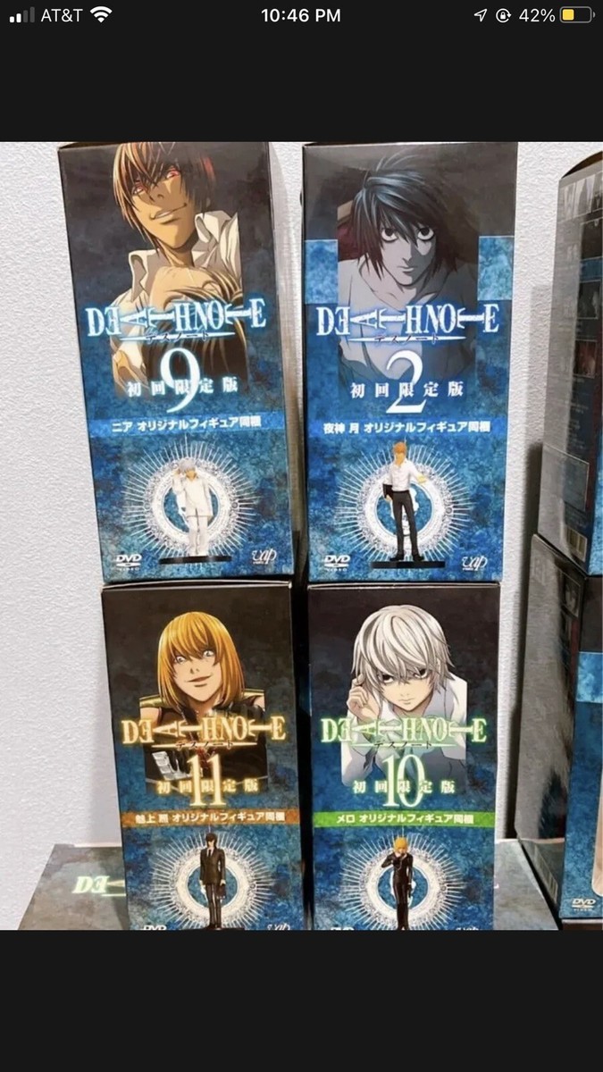 DEATH NOTE Figure DVD First limited edition FULL SET 13 ALL DEATH NOTE Figure DVD First limited edition FULL SET 13 ALL
