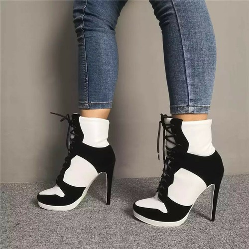 stiletto sneaker heels