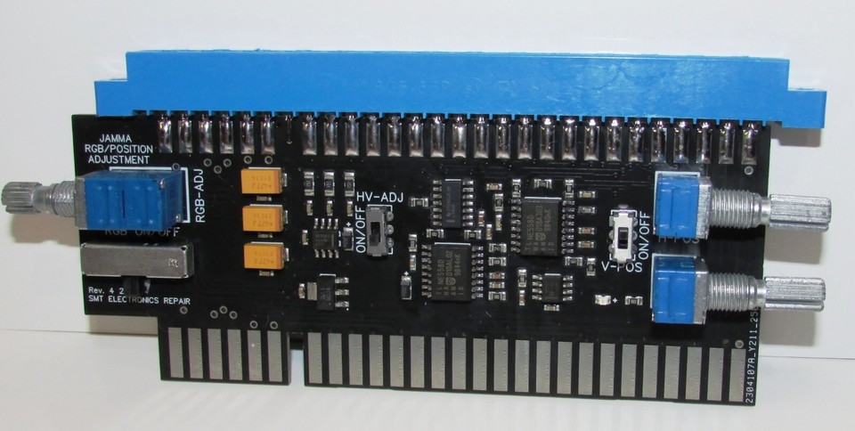 Position Adjustment Module Jamma Image Position Adjustment board with RGB video brightness | eBay