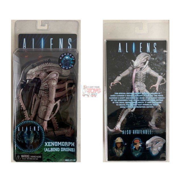 ALBINO DRONE XENOMORPH WARRIOR Neca ALIENS Series 9 2016 7