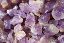 Amethyst from Brazil - Rough Rocks for Tumbling - Bulk Wholesale options