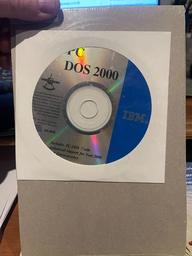 IBM PC DOS 2000 + IBM PC DOS 7.0 WITH UPDATES = IBM DOS 7.01 New CD Sealed RARE