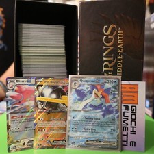 Lotto POKEMON 500 carte + Quaquaval ex e 2 carte speciali! Carte ORIGINALI