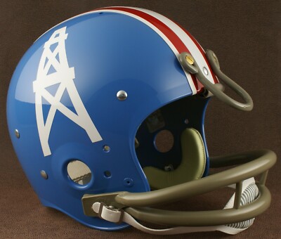 HOUSTON OILERS 1964-1965 NFL Riddell TK Suspension Football Helmet | eBay