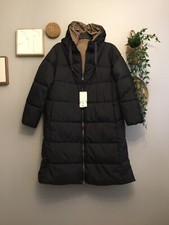 Bnwt Zara Reversible Water Repellent Puffer Padded Coat Size Xxl