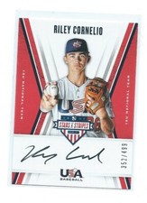 2019 Panini USA-Riley Cornelio Autograph /499