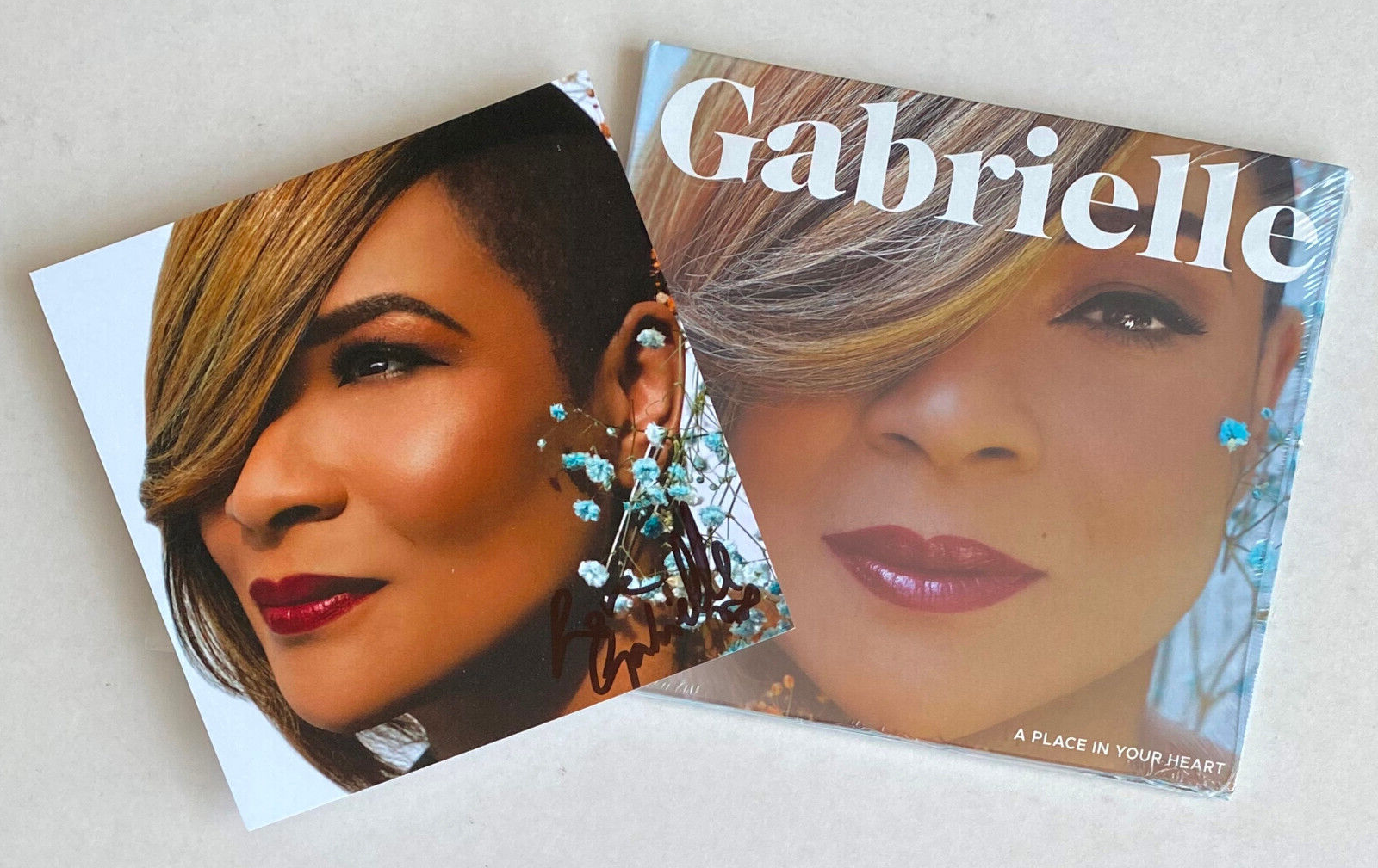 GABRIELLE * A PLACE IN YOUR HEART * 12 TRK CD w/ LIMITED SIGNED INSERT * BN!