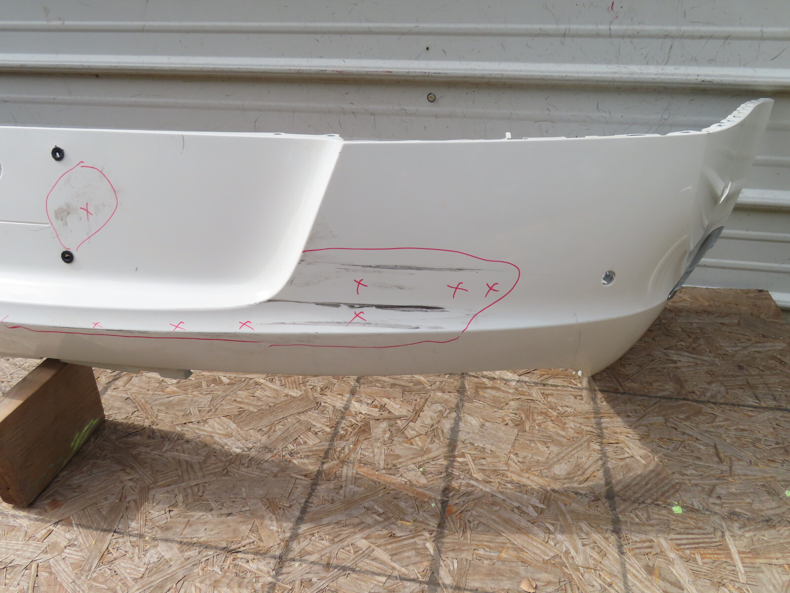 2012-2015 BENTLEY CONTINENTAL GT GTC COUPE REAR BUMPER COVER 3W3807421 OEM