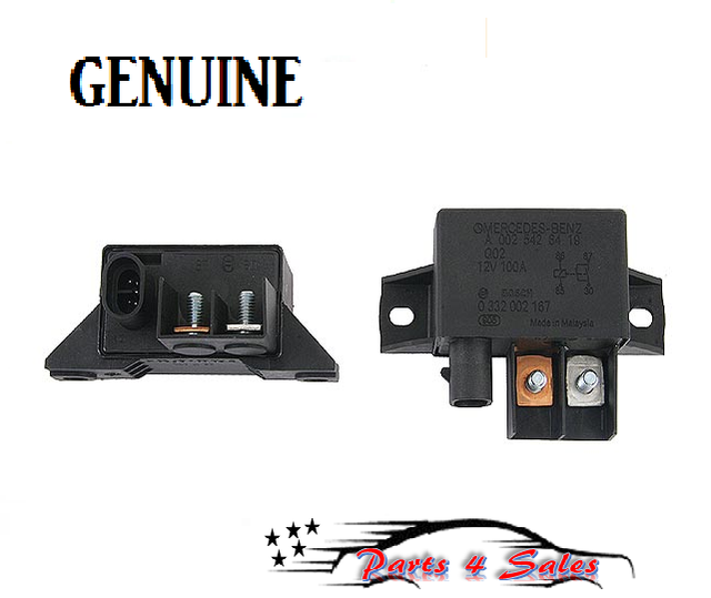 Mercedes E320 E550 E63 Genuine Auxiliary Battery Relay High Current NEW