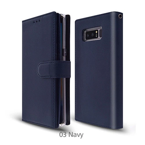 Dakota Genuine Leather Diary Case for iPhone X XS XS Max XR 7/8/SE2/SE3 7/8 + - Image 3 of 4