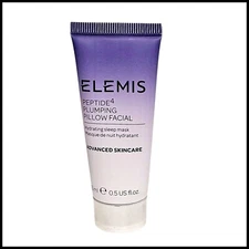 Elemis Peptide4 Plumping Pillow Facial Hydrating Sleep Mask 15ml 0.5 fl.oz.
