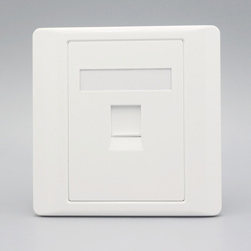 86 Type Network Ethernet LAN Gigabit RJ45 Cat6 Outlet Socket Keystone Facepl'R1 - Afbeelding 3 van 5