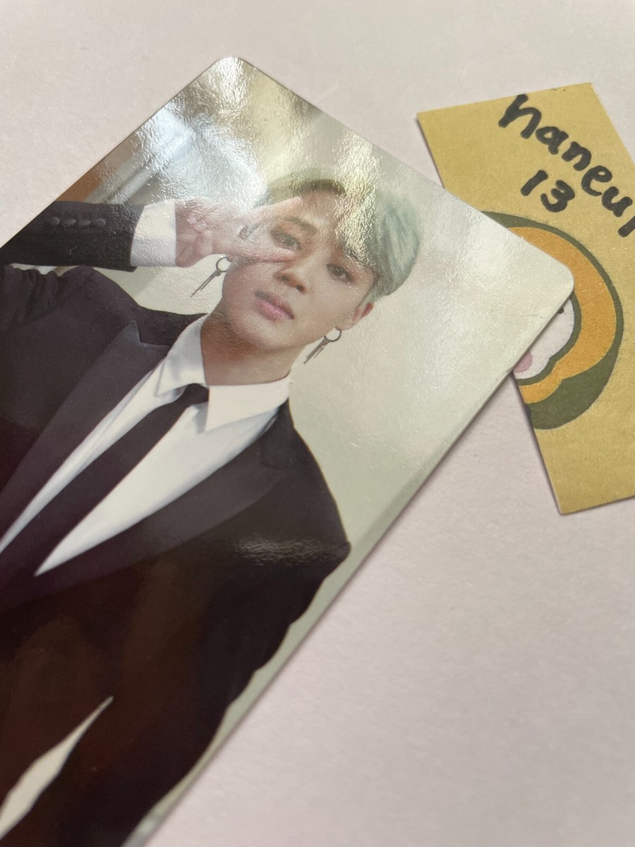 BTS JIMIN MEMORIES OF 2018 Official Photocard DVD photo card