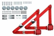 1965-1973 Ford Mustang Shoulder Seatbelt Kit Bucket Seat Aviation