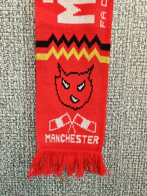 記念グッズ vintage UNITED CELTS football scarf Vintage Manchester United 1995 1996 90s Football Soccer Retro Very