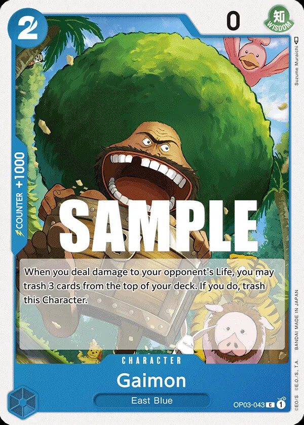 One Piece Card Game Pillars of Strength OP03 - Pick A Card Complete Your Set