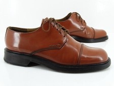 LLOYD Shoes Oxfords Business Lace-Up Size 45 UK 10.5 Leather Brown