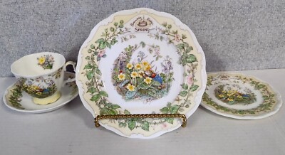 Royal Doulton Brambley Hedge 皿 4枚セット