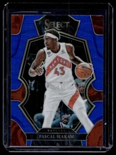 2022-23 Panini Select Retail Pascal Siakam Blue Prizm Premier Level #148 Raptors