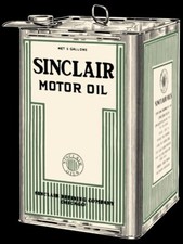 1921 Sinclair Motor Oil 5 Gallon Can Themed NEW Metal Sign: 12x16" Ships Free