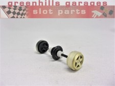Greenhills Scalextric Subaru Impreza 1st Generation 5 Spoke Wheel Rear Axle Whee