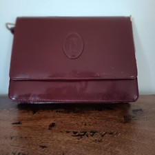 Authenticiteit vintage Cartier clutch bag leather