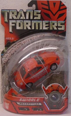 Transformers Movie 2007 Swindle Deluxe Class Chevy Chevrolet Car Video Game MOC