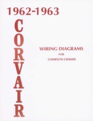 CORVAIR 1962 - 1963 Wiring Diagram 62-63 | eBay