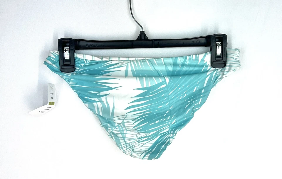 Espléndido conjunto de bikini reversible azul/blanco cuello alto para niña talla 14 Foto 4 de 4