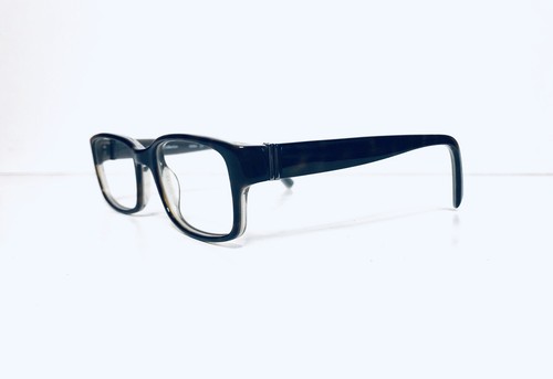 Calvin Klein Tortoise Rectangular Frame W Clear Gray Wood Interior 52 19 135