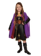 Disney Frozen 2 Princess Anna Adventures Dress Costume 4-6X Multicolor