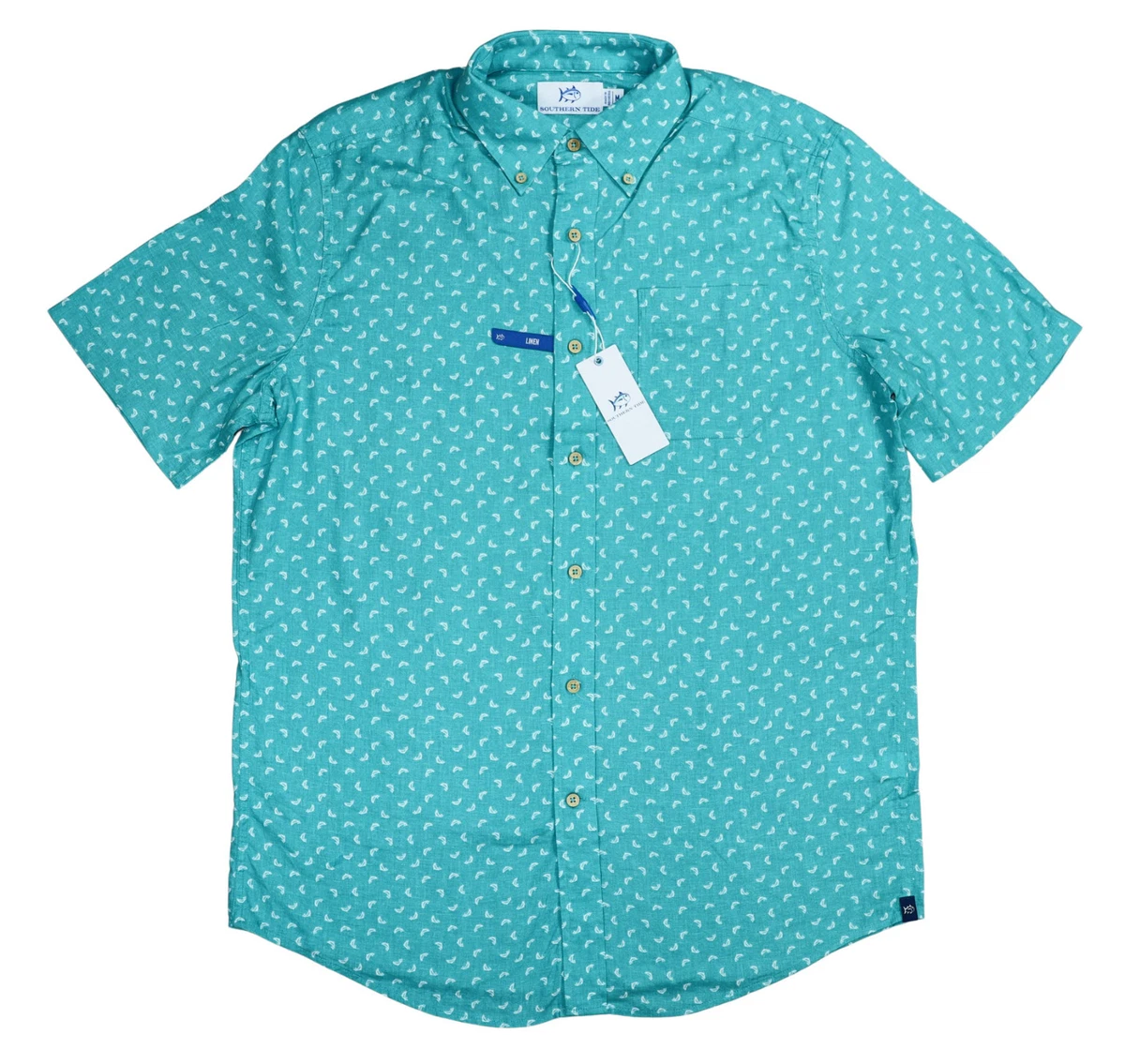 DESIGN - Chemise habillée coupe ajustée - Vert sapin