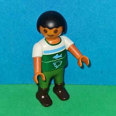 Casquette Verte Playmobil Catégorie 2 - Réf 5 - Occasion En Très Bon état