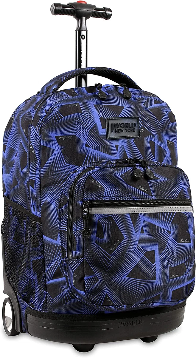 Jworld sunrise cheap rolling backpack