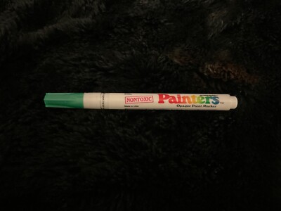 Speedball Painters Opaque painter marker green PEN fine point art Sealed new