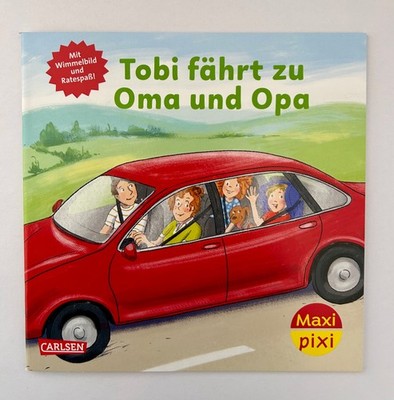 MAXI PIXI Buch ''Tobi fährt zu Oma und Opa''  Sonderausgabe mit Wimmelbild NEU