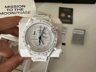 Omega x Swatch MoonSwatch Mission To Moonphase White Snoopy - Full Moon