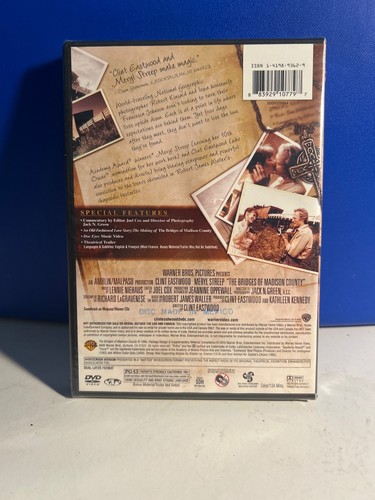 The Bridges of Madison County (DVD) widescreen…………..BRAND NEW & SEALED! - Foto 2 di 2