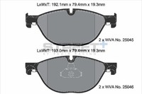 BremsbeläGe BMW 5 Touring (F11) 528 I Baujahr 11/09-08/11 KW 190 PS 258 - Pagid