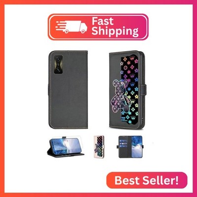 jioeuinly Case Compatible for Poco F4 Gt 5g Phone Case Flip Stand Cover [with Te