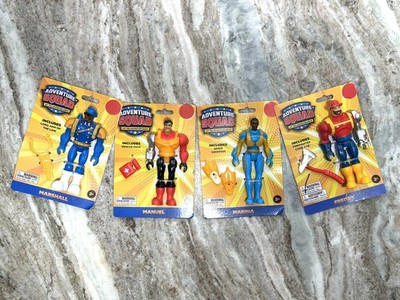 Adventure Squad Action Figures. Adventure squad complete set of 4. 