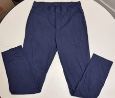 Kit and Ace Pants Mens 32x32 Navy Blue Modern Trousers Silk Blend Stretch Casual