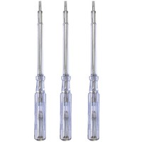 3X Vde SpannungsprüFer - Schlitz PhasenprüFer Mit Schraubenzieher - StromprüFer