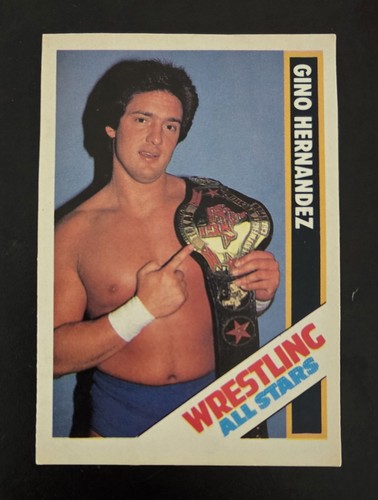 Gino Hernandez #43 1985 Wrestling All Stars card