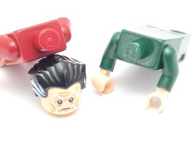 Genuine LEGO DC Minifigures Ra's Al Ghul & Talia Al Ghul - Lot of 2 Villains