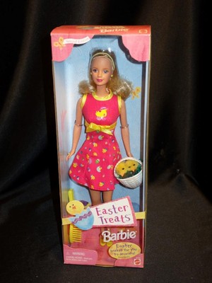 1999 EASTER TREATS Blonde Barbie Doll Special Edition #23786 NRFB